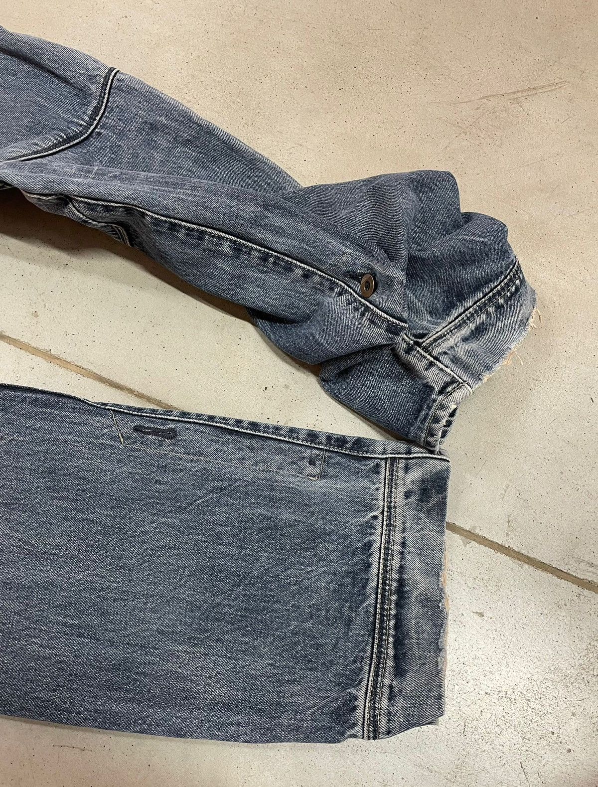 G-Star Vintage G Star Raw Cargo Jeans Distressed Denim Size US 32 / EU 48 - 12 Thumbnail
