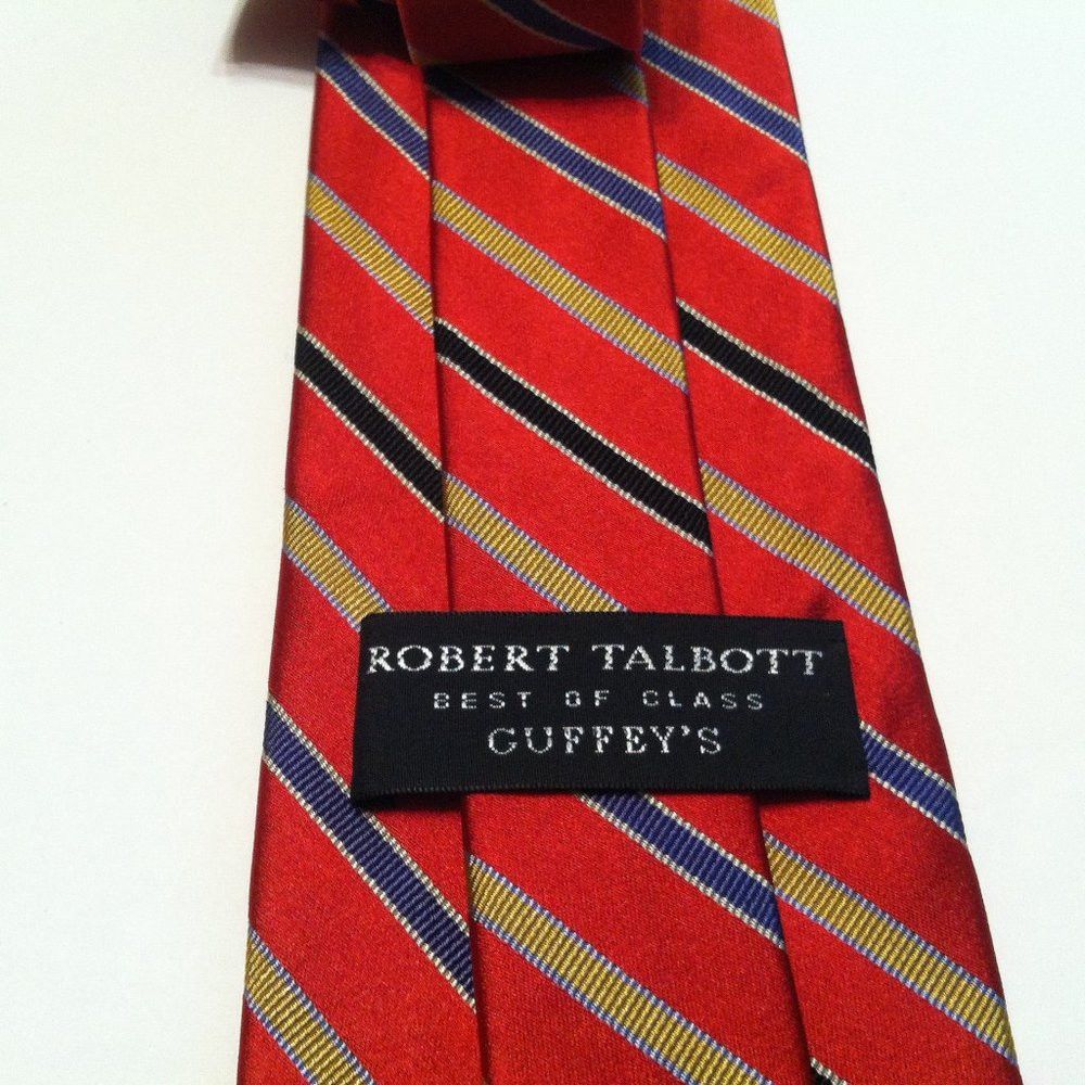Robert Talbott ROBERT TALBOTT BEST OF CLASS MENS NEW SILK TIE WIDTH: 3 3/4" Size ONE SIZE - 5 Thumbnail