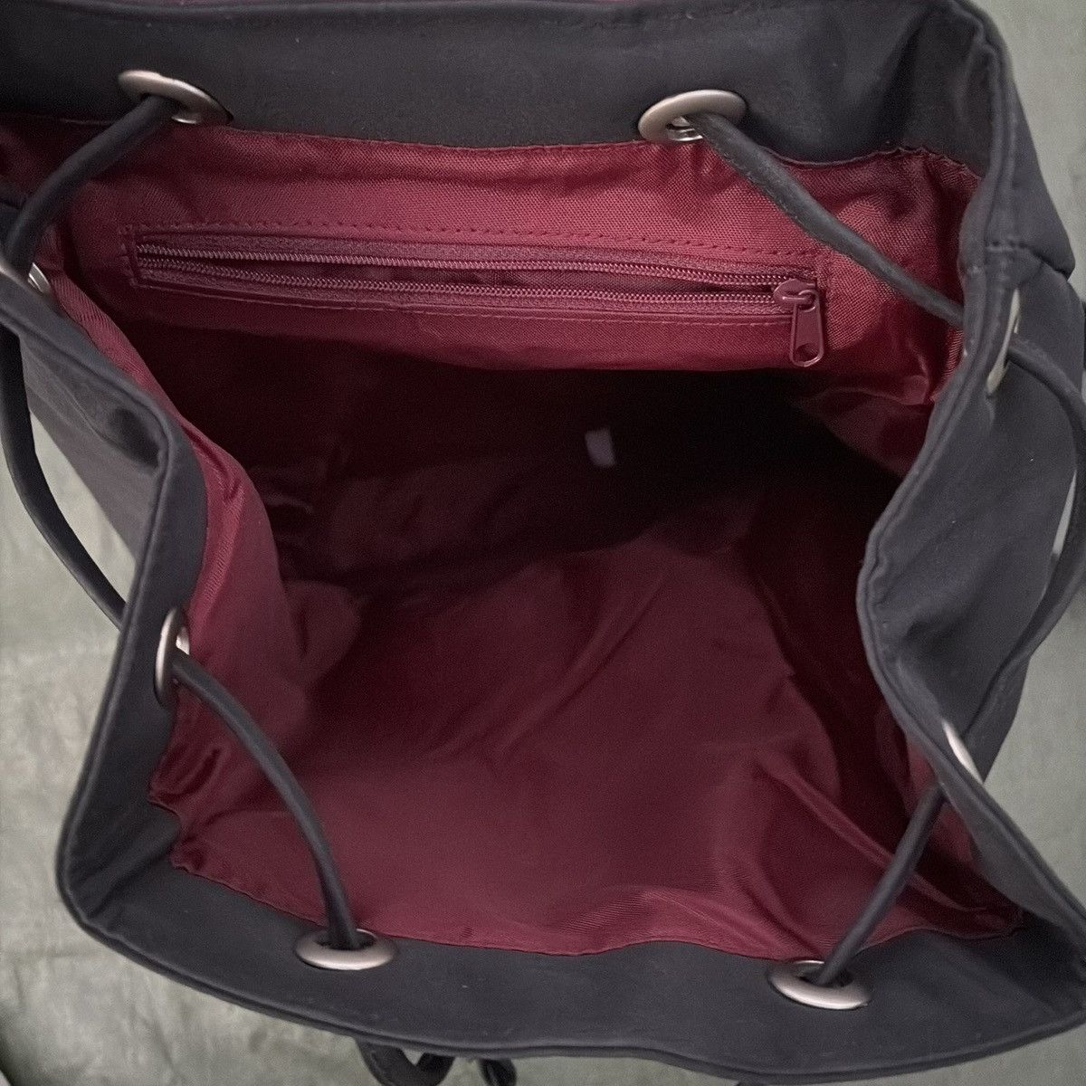 Phat Farm Phat Farm Nylon Drawstring Flap Backpack Size ONE SIZE - 3 Thumbnail