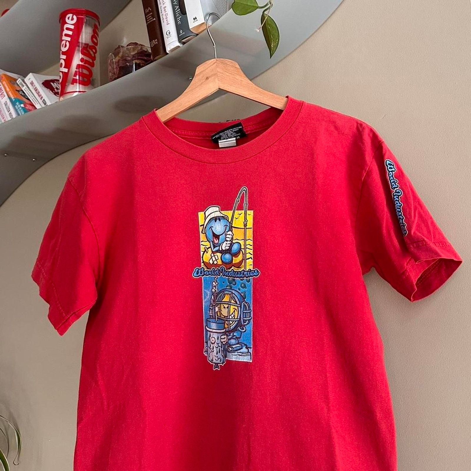 Hook-Ups × Vintage × World Industries Vintage World Industries Skateboard Kids Shirt Size US XS / EU 42 / 0 - 2 Thumbnail