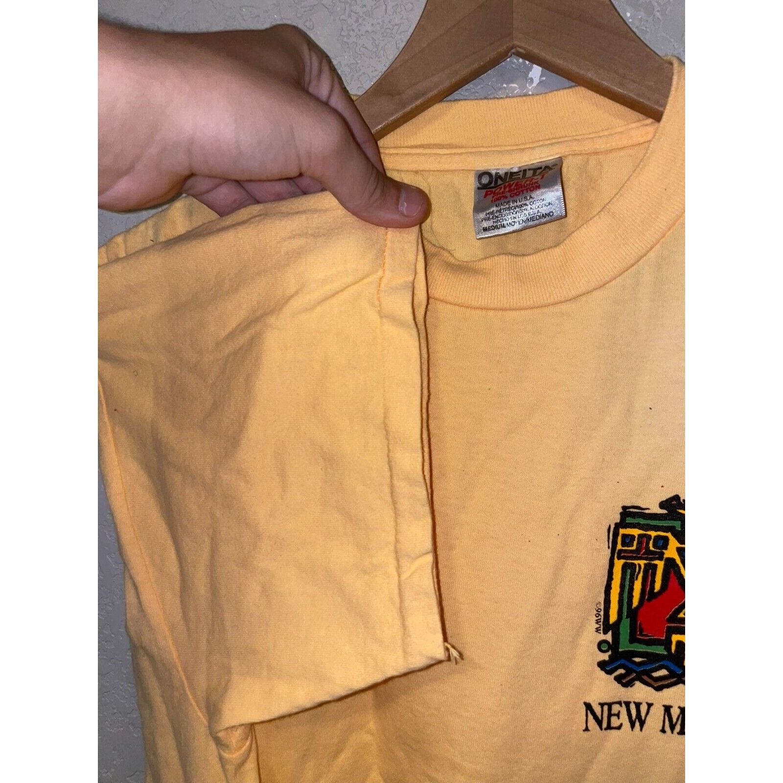 Vintage Vintage New Mexico Native American Shirt Tee Indian 90s VTG Size US M / EU 48-50 / 2 - 4 Thumbnail