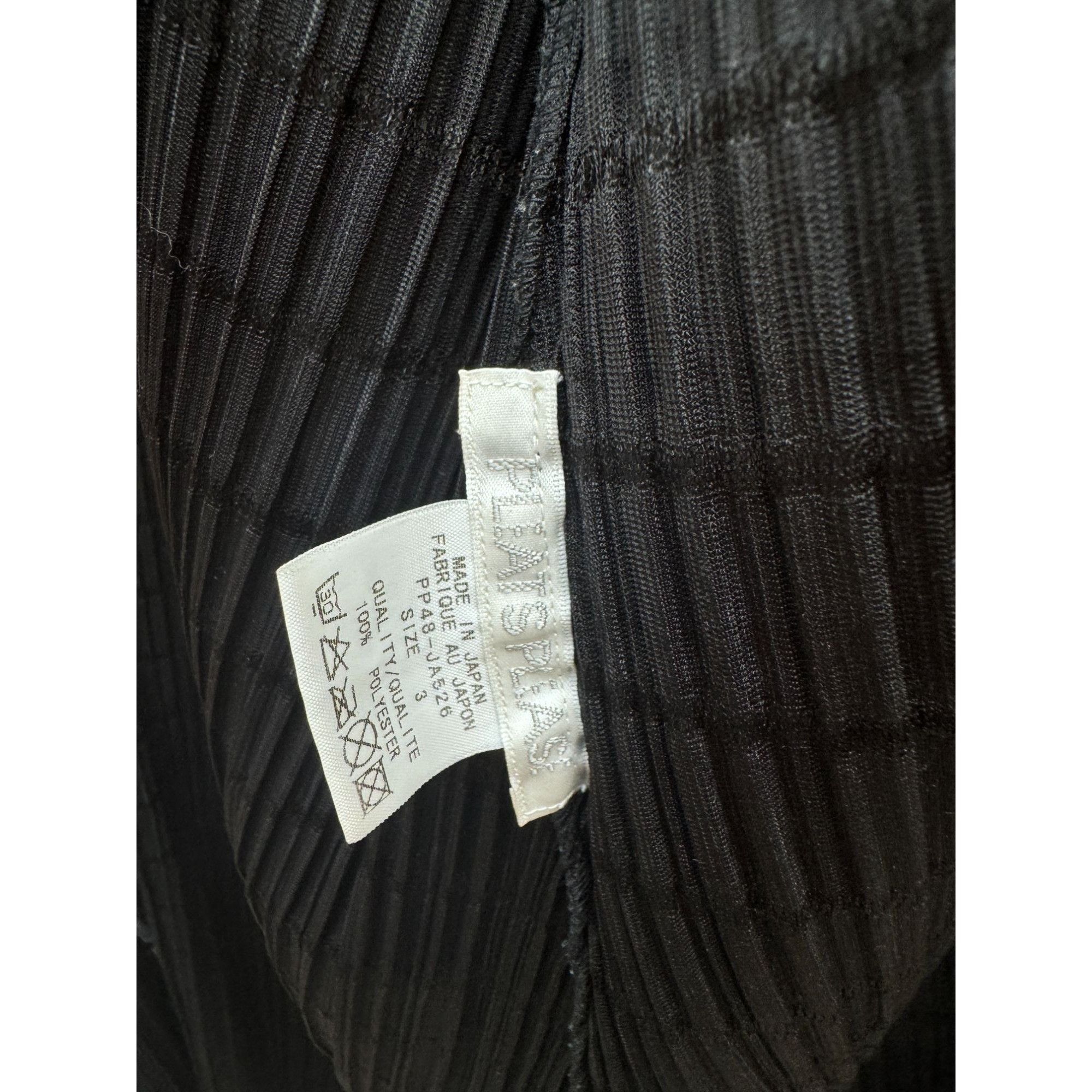 Issey Miyake Black Pleats Please Coat Size M / US 6-8 / IT 42-44 - 6 Thumbnail