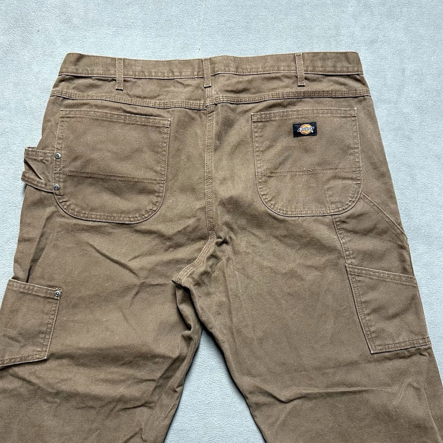 Dickies Dickies Carpenter Pants Men 40x30 Brown Work Canvas Painter EUC Size US 40 / EU 56 - 4 Thumbnail