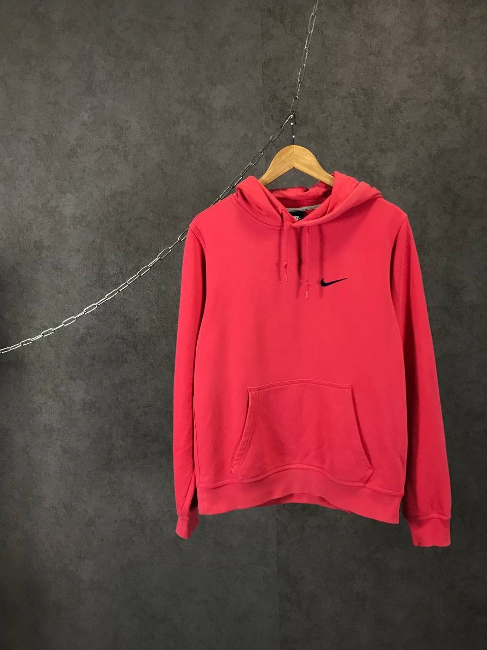 Nike Nike swoosh pink hoodie Size US S / EU 44-46 / 1 - 1 Thumbnail
