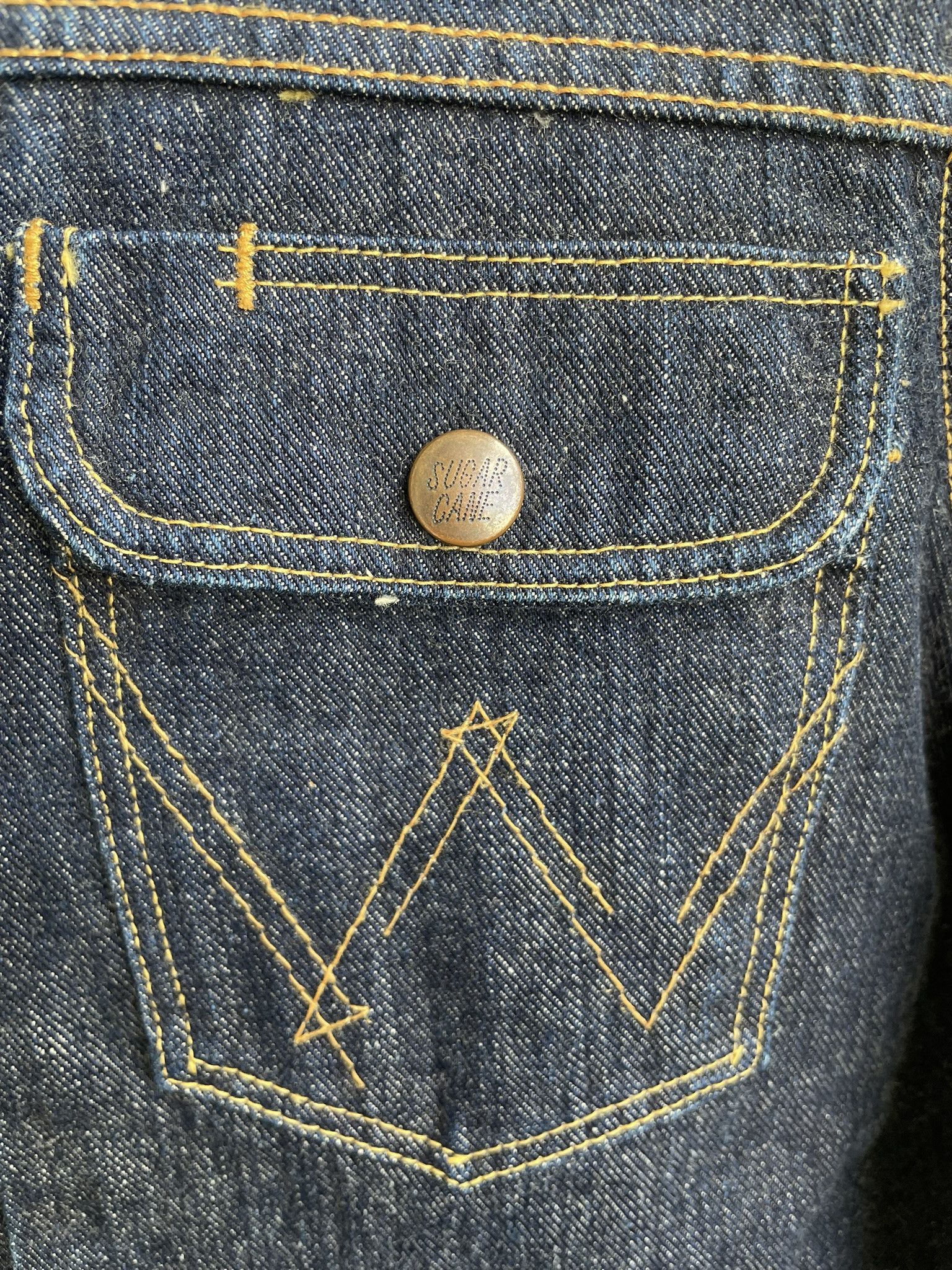 Sugar Cane Sugar Cane 11MJZ denim jacket Size US S / EU 44-46 / 1 - 4 Thumbnail