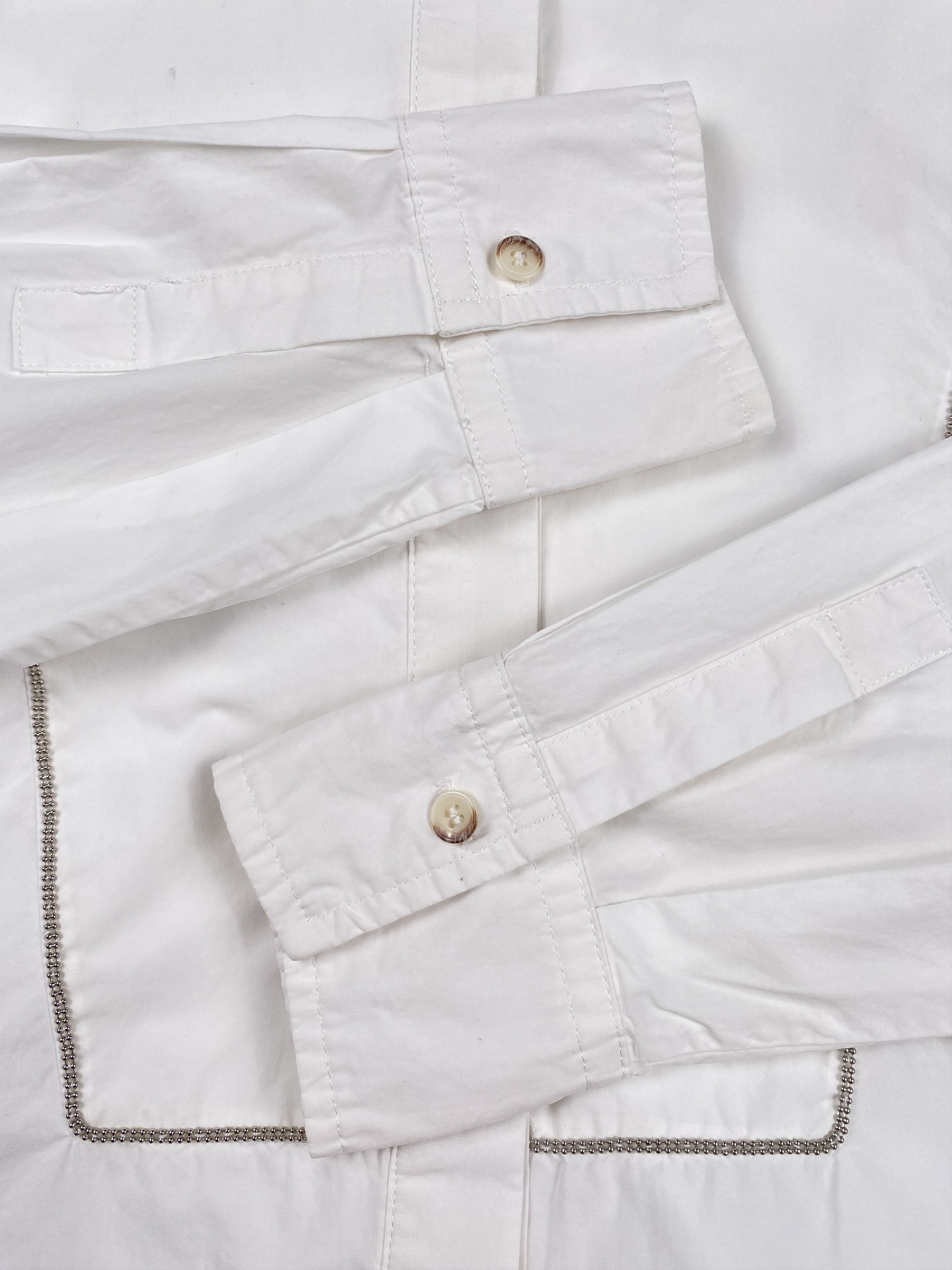 Brunello Cucinelli Poplin Shirt Dress Size XS / US 0-2 / IT 36-38 - 9 Thumbnail