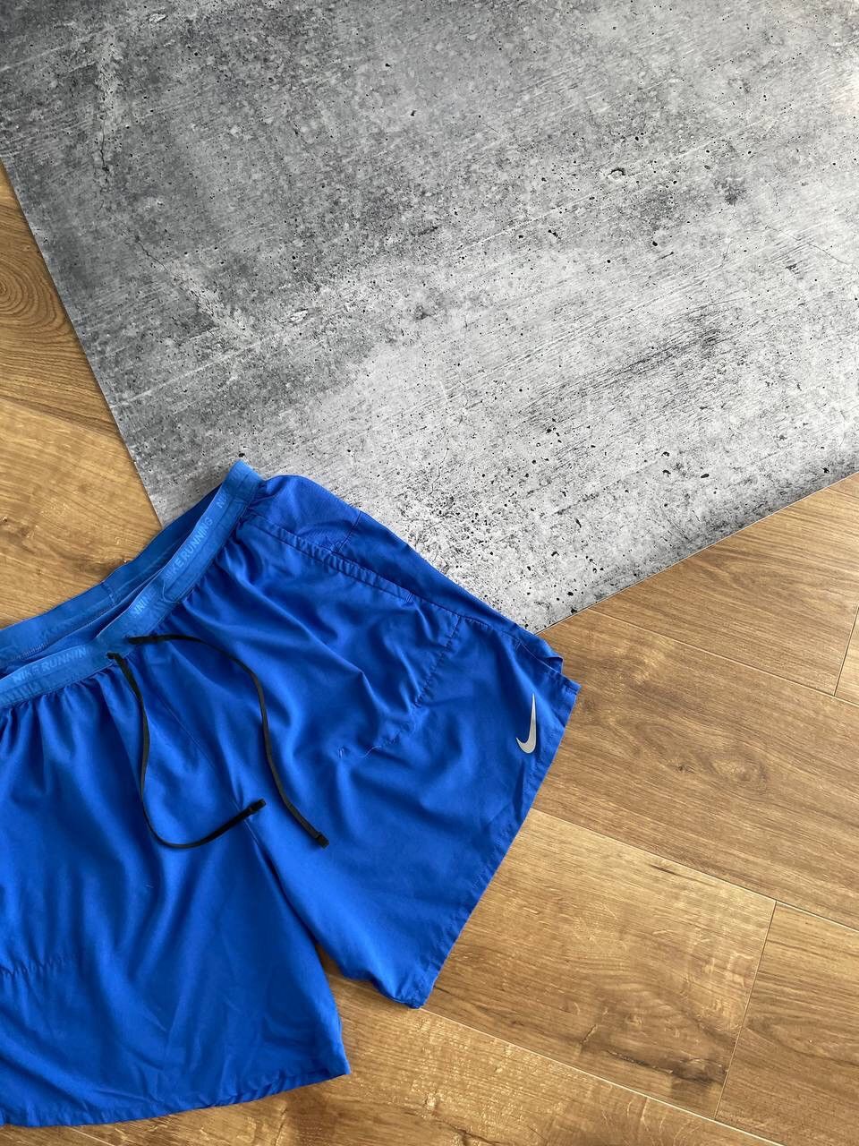 Nike Vintage Nike Running 90s Y2K Style Drill Blue Dri-Fit Shorts Size US 36 / EU 52 - 2 Thumbnail