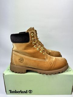 Off white x timberland clearance green