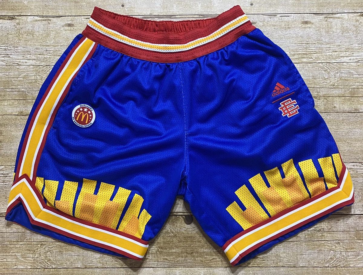 image of Adidas x Eric Emanuel Ee Mcdaag Reverse Retro Short, Men's (Size 32)