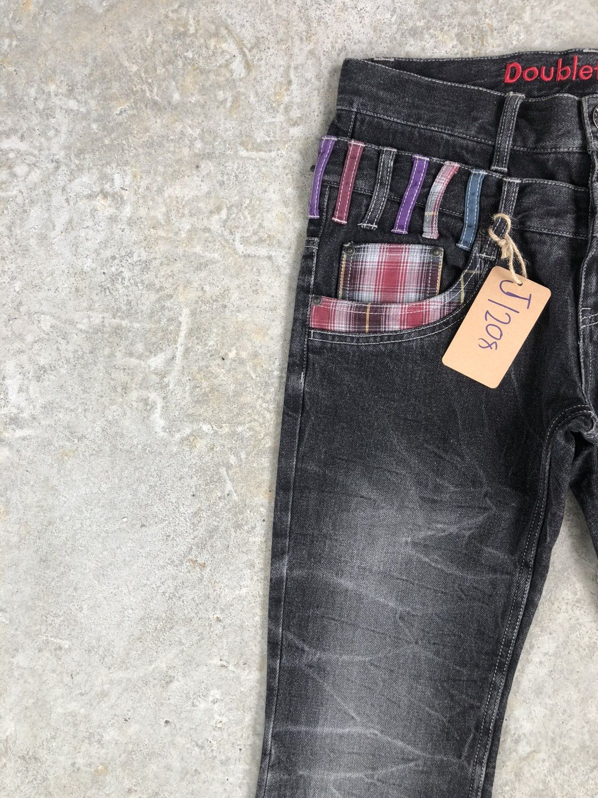 Hysteric Glamour Japanese Double Focus Double Waist Distressed Multizipper Size US 32 / EU 48 - 4 Thumbnail