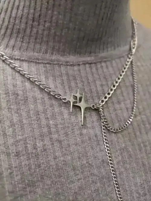 Other Stars Titanium steel Necklace Chain Size ONE SIZE - 4 Thumbnail