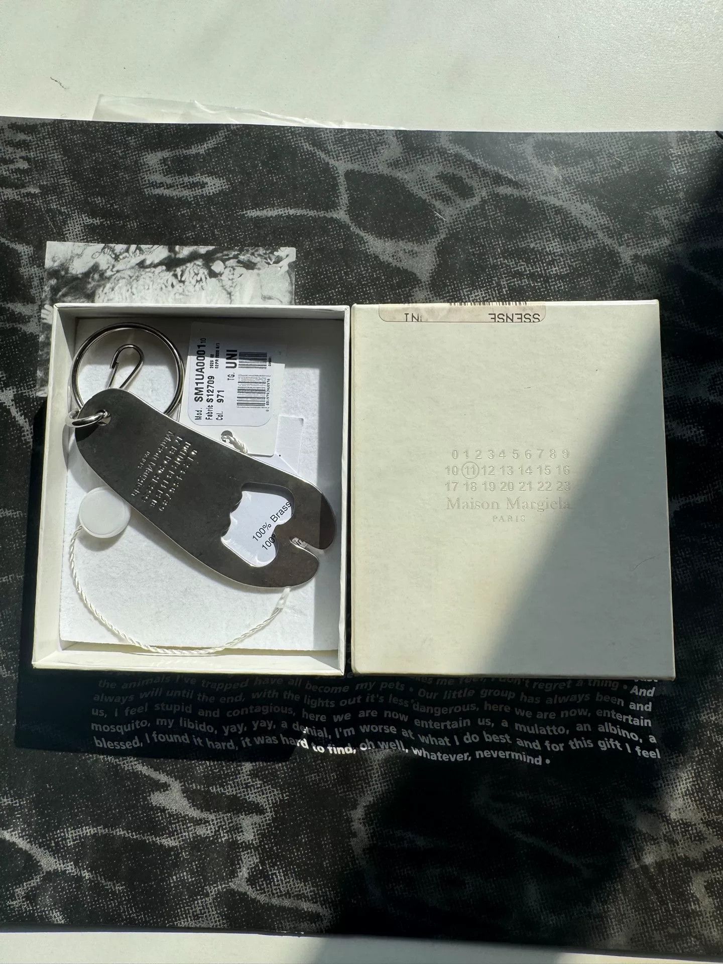 Maison Margiela Maison Margiela Bottle Opener Keychain Size ONE SIZE - 1 Thumbnail