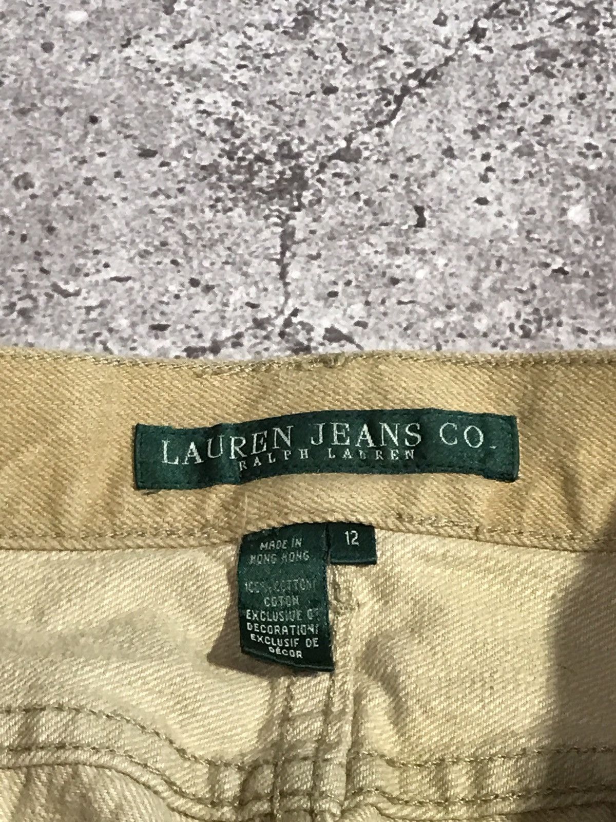 Polo Ralph Lauren × RRL Ralph Lauren × Vintage Vintage 90s Jeans Polo Ralph Lauren Flared Graphic Print Size 34" / US 12 / IT 48 - 9 Thumbnail