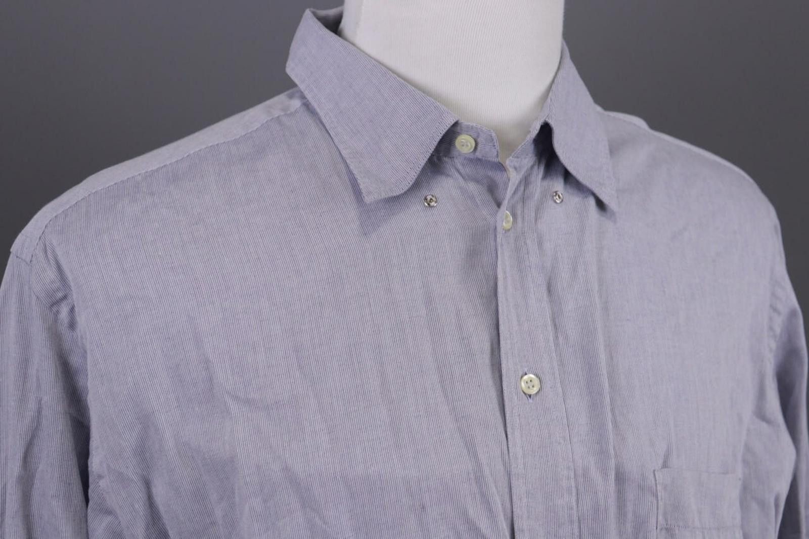 Armani Vintage Girgio Armani Le Collezioni Down Shirt Size 44 Size US M / EU 48-50 / 2 - 6 Thumbnail