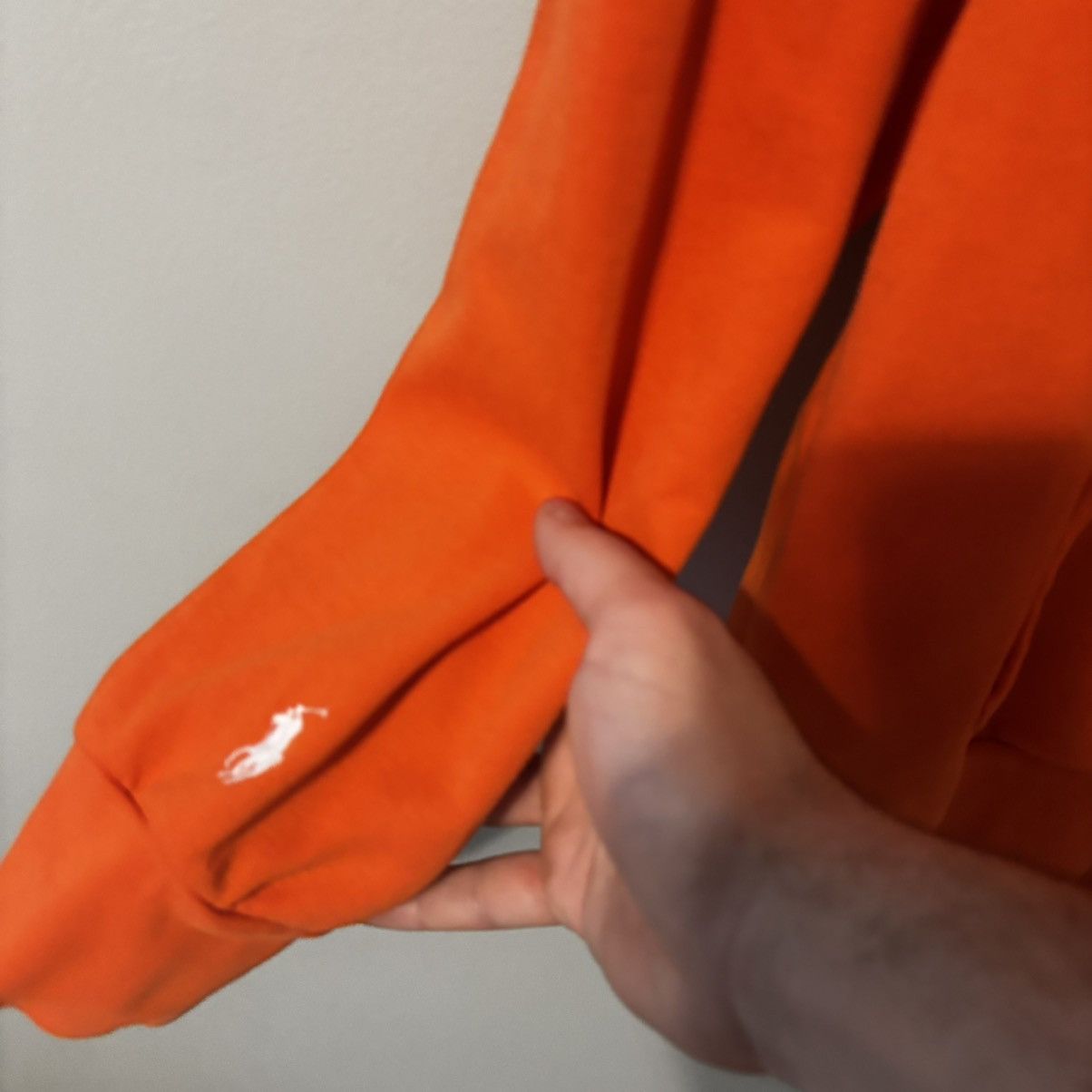 Polo Ralph Lauren Polo Ralph Lauren Men's Orange Logo Script Hoodie Size US S / EU 44-46 / 1 - 3 Thumbnail
