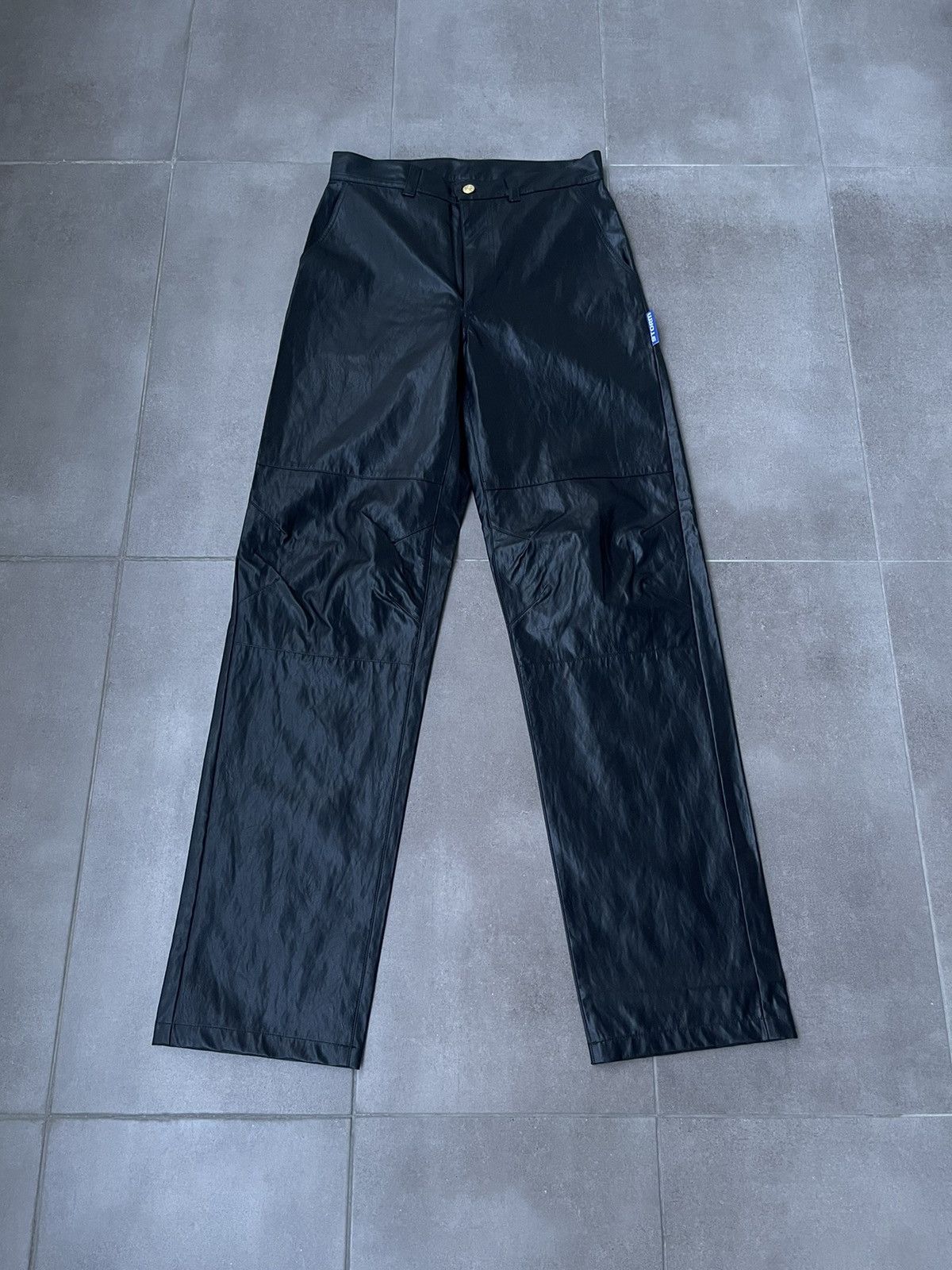 Other !DS! SS22 Nikolaj Storm Black Work Pants Size US 30 / EU 46 - 5 Thumbnail