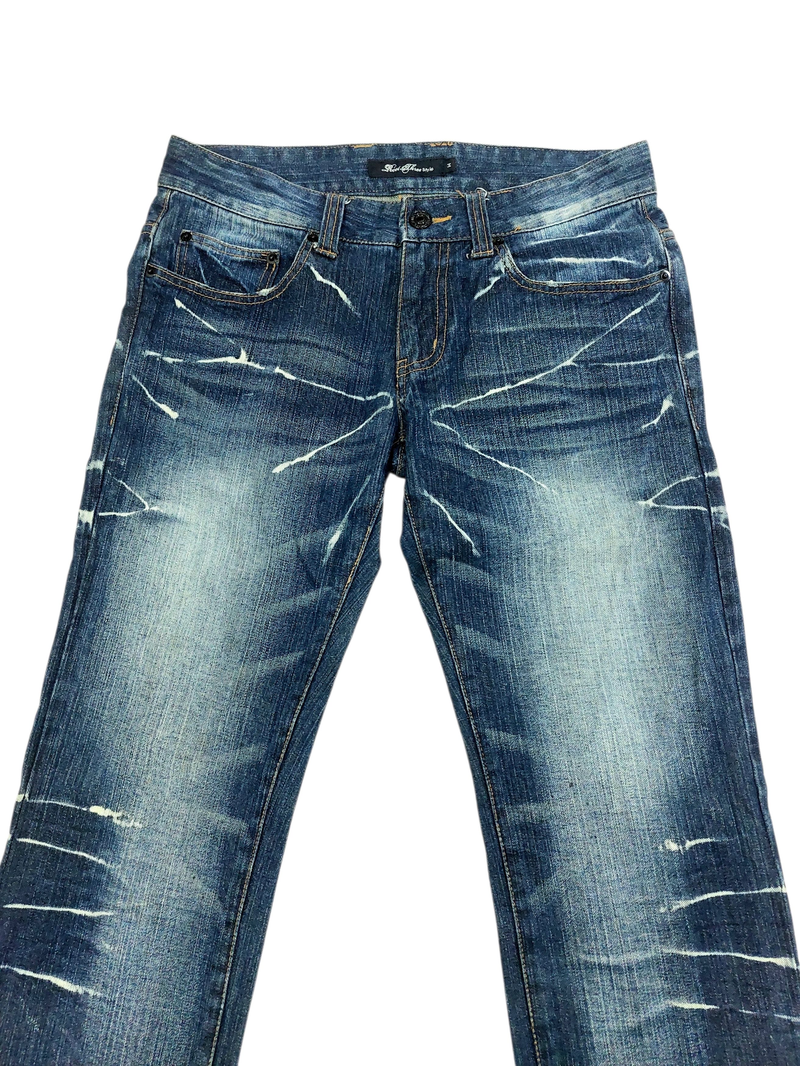Vintage Root Three Style Thunder Whiskers Double Zipped Back Pocket Size US 32 / EU 48 - 4 Thumbnail