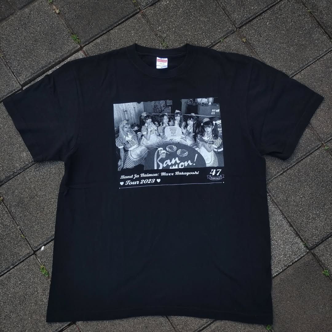Band Tees Band Ja Naimon! MAXX NAKAYOSHI Tour 2023 Tee Size US XL / EU 56 / 4 - 2 Thumbnail
