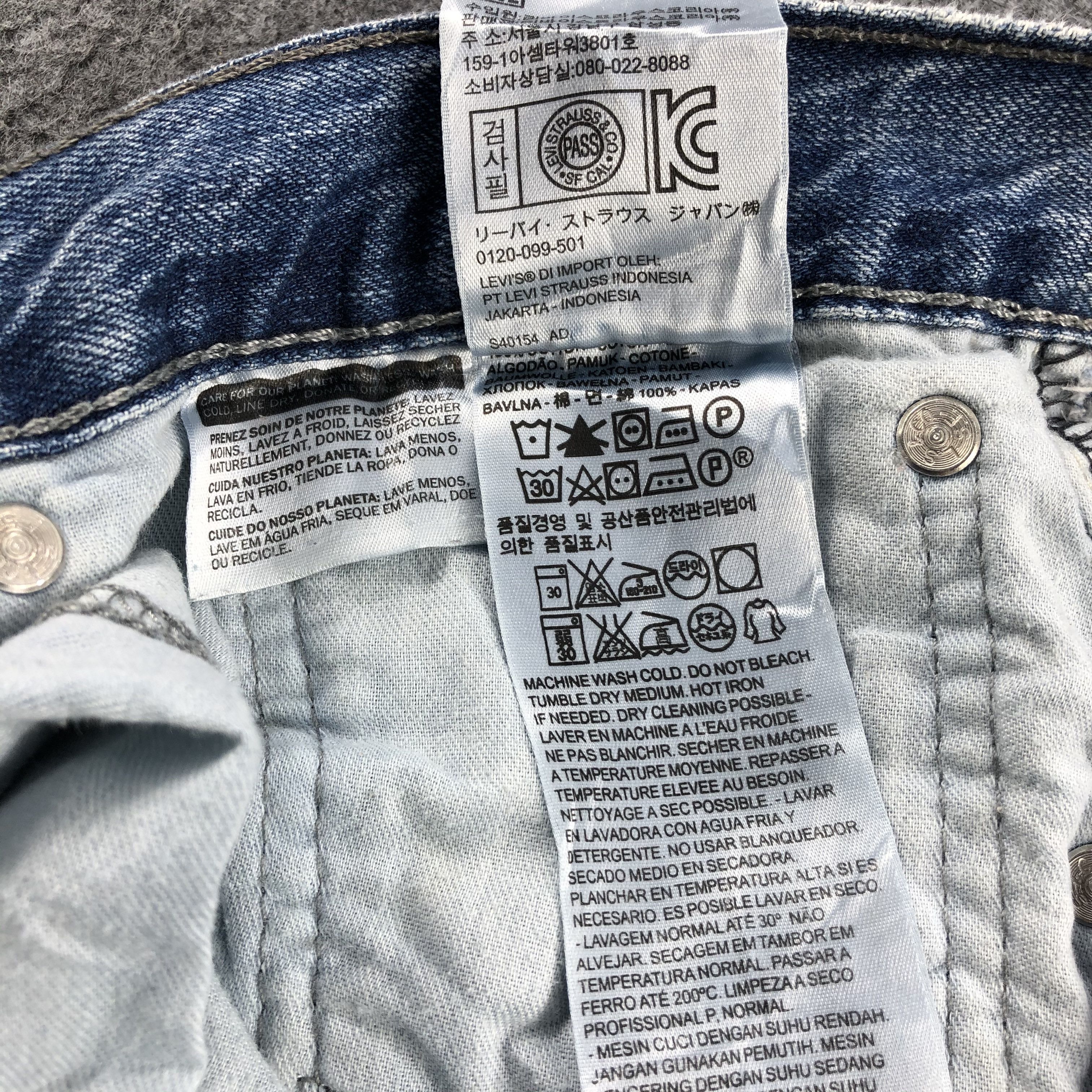 Levi's × Vintage Vintage Levis 514 Jeans-JM1284 Size US 35 - 12 Thumbnail