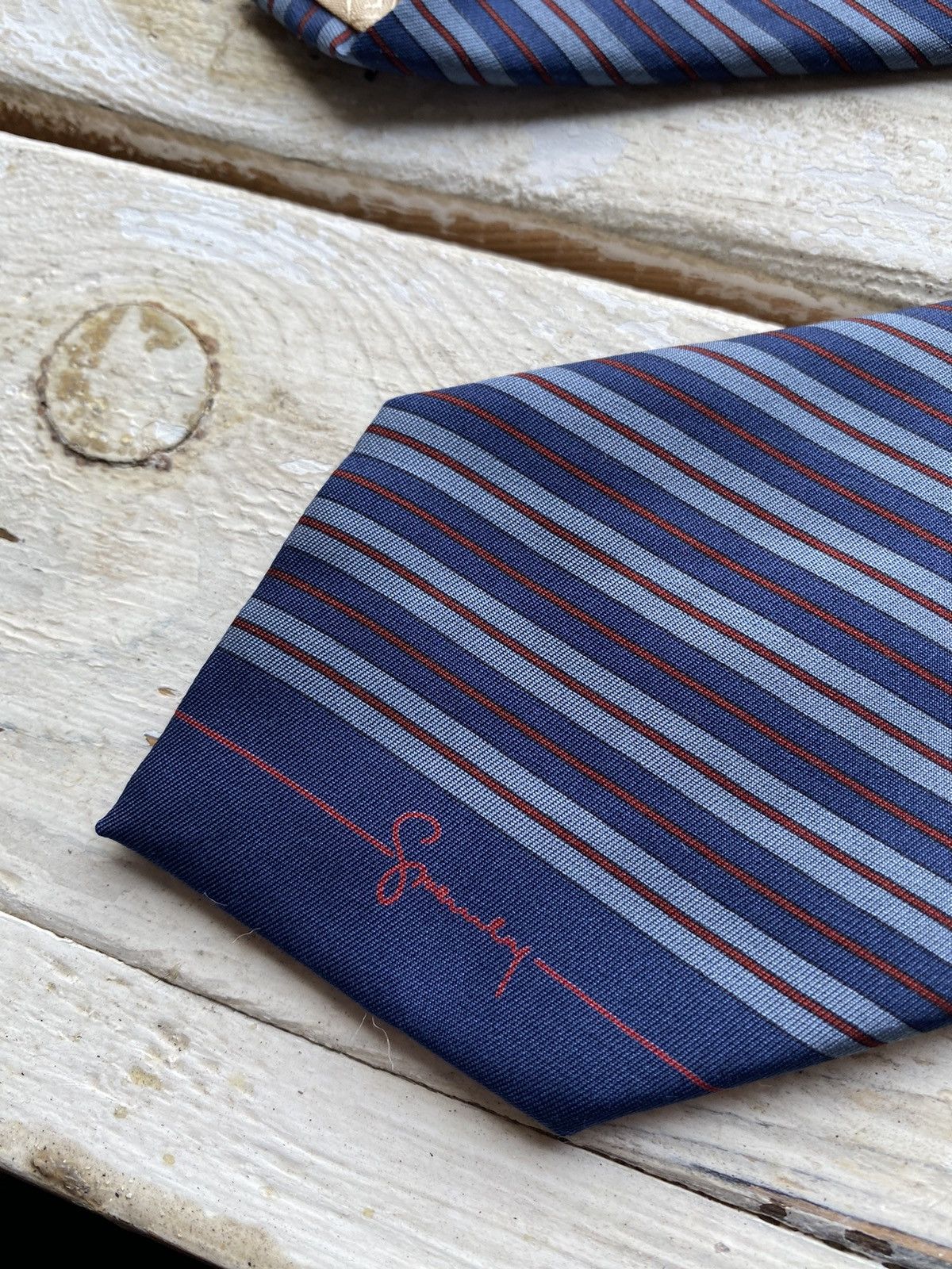 Designer × Givenchy × Vintage GIVENCHY PARIS SILK VINTAGE TIE Size ONE SIZE - 8 Thumbnail