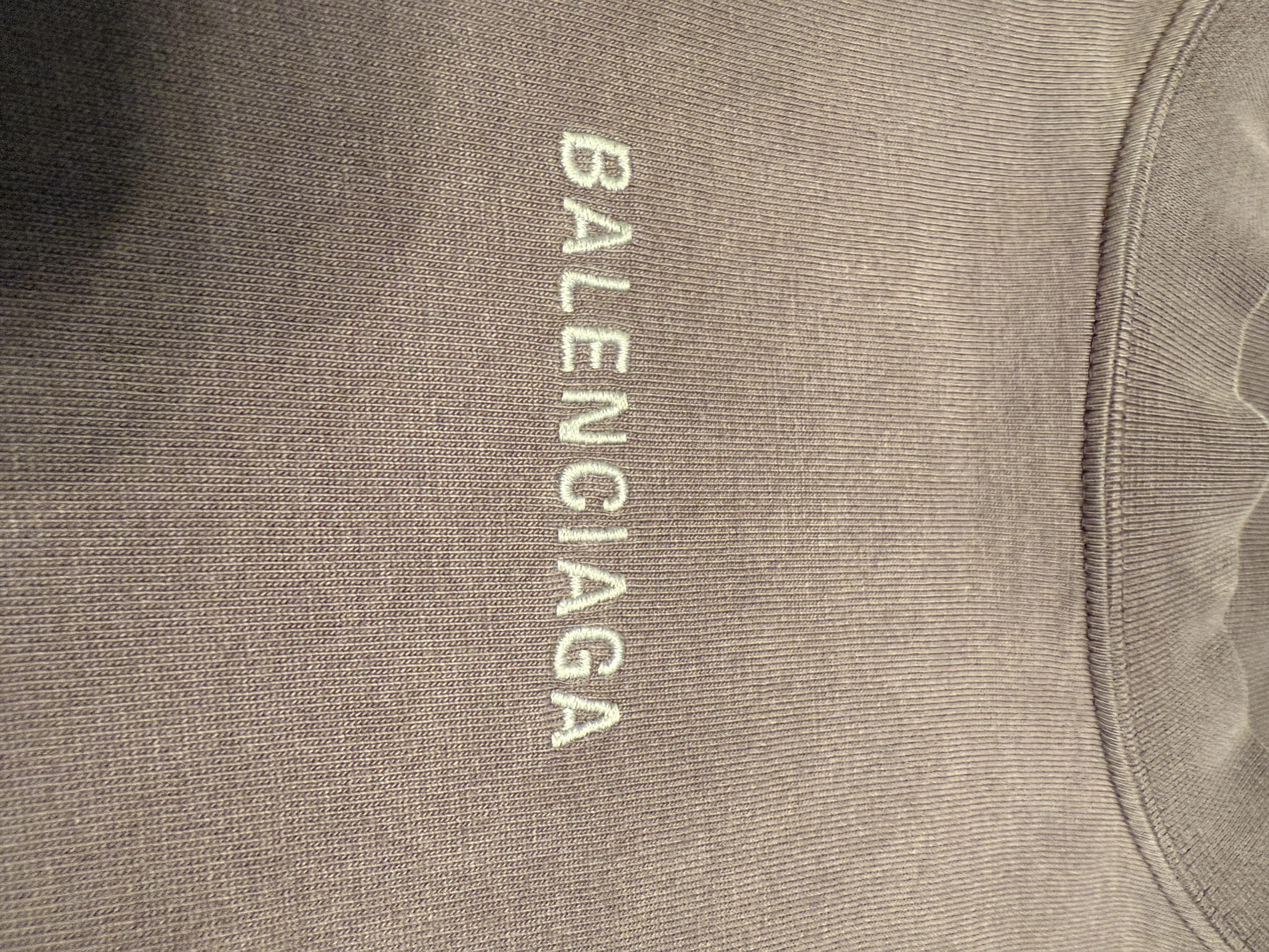 Balenciaga 2023 Balenciaga Medium Fit T-Shirt 'Purple' Size US M / EU 48-50 / 2 - 7 Thumbnail