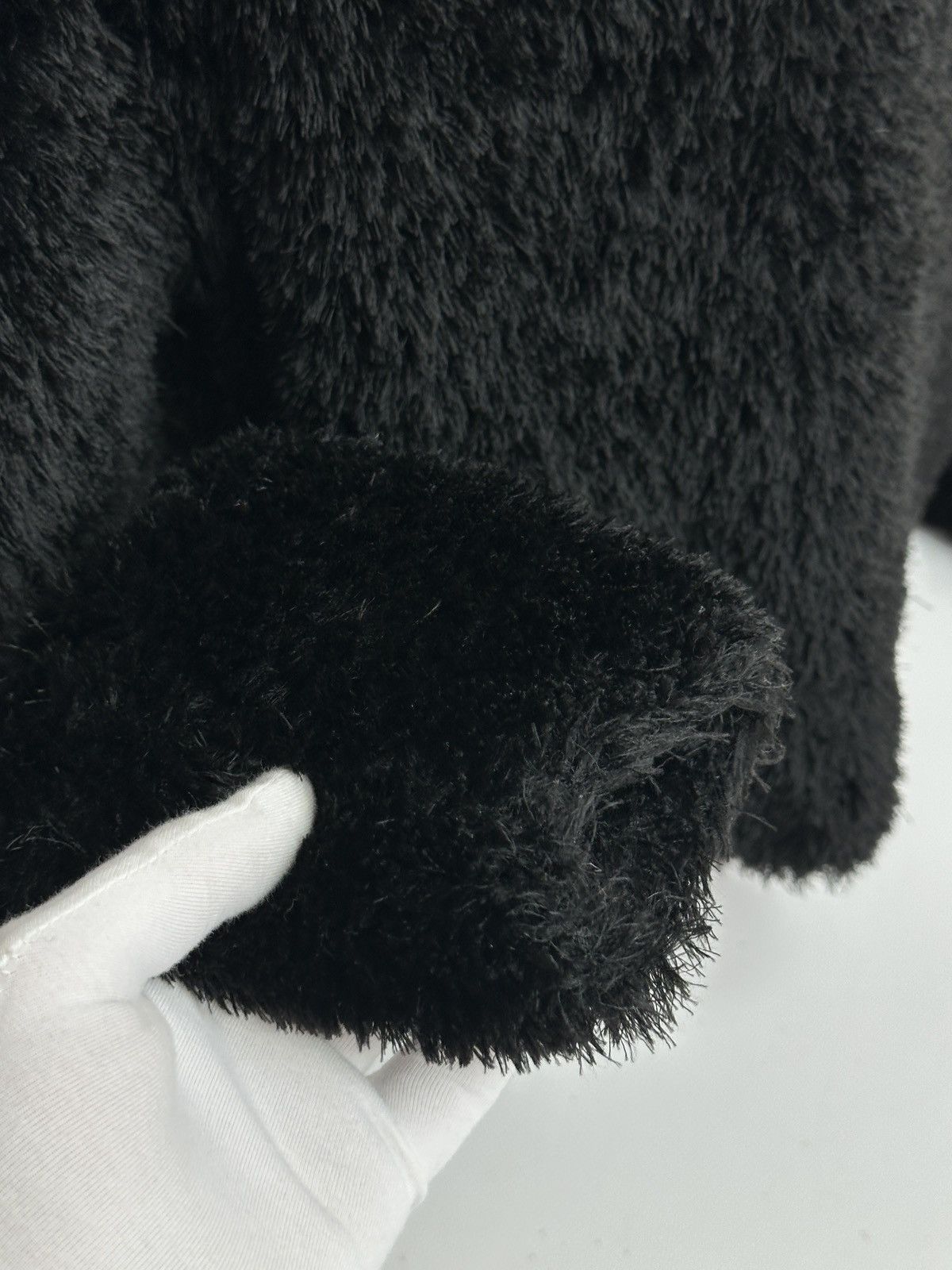 Sonia Rykiel Vintage Sonia Rykiel Fuzzy Fur Pullover Size L / US 10 / IT 46 - 4 Thumbnail