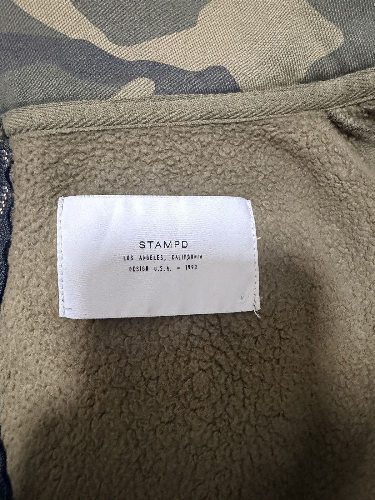 Stampd STAMPD Black and Camo Hoodie Size US XL / EU 56 / 4 - 3 Thumbnail