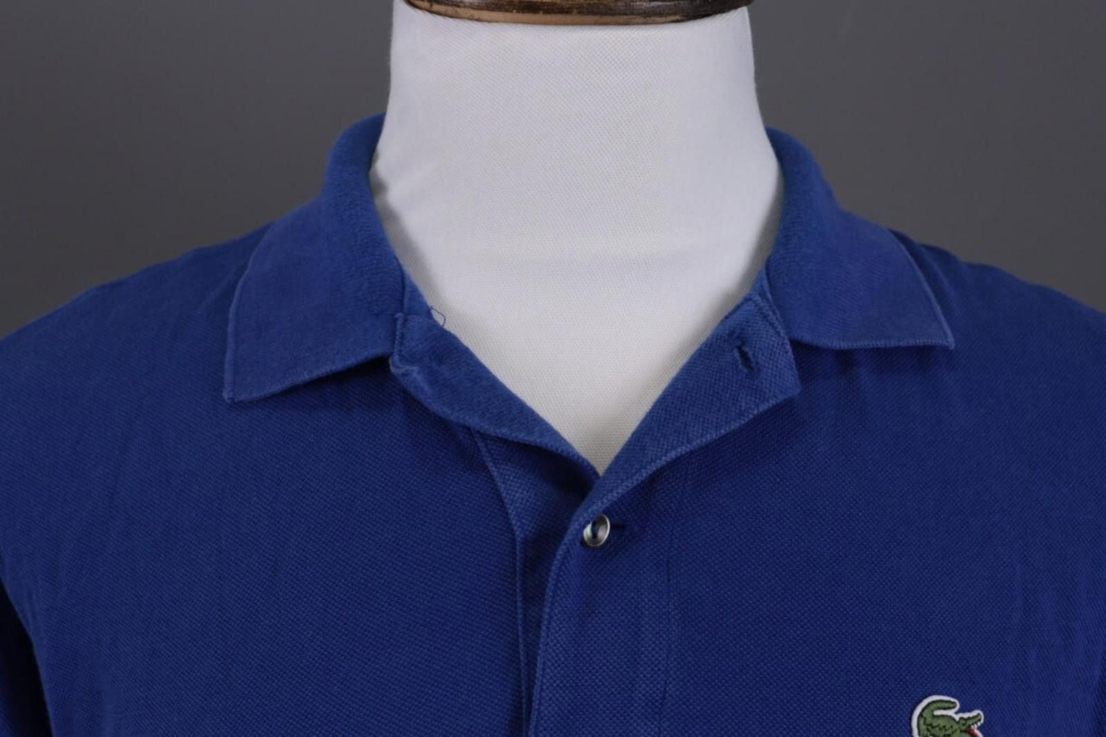 Lacoste Men Lacoste Classic Fit Blue Summer Polo Shirt Size 6 / XL Size US M / EU 48-50 / 2 - 4 Thumbnail