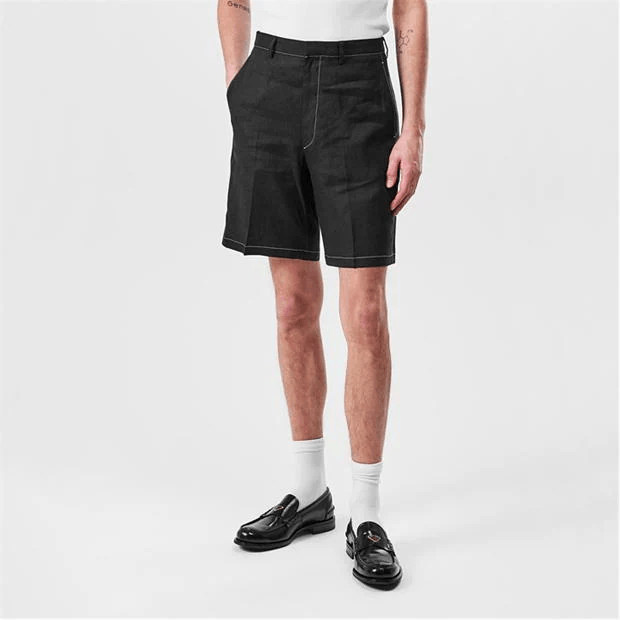 Prada Linen Shorts Size US 32 / EU 48 - 3 Thumbnail