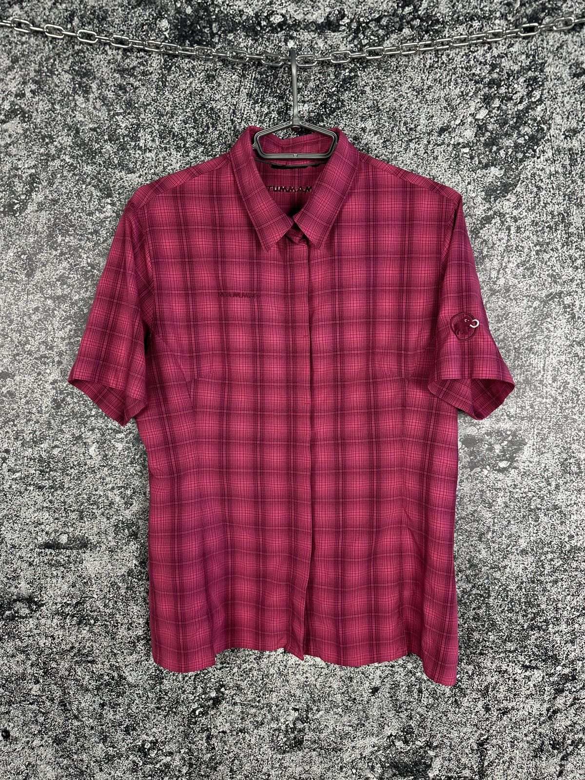 Mammut Mammut Short Sleeve Shirt Button Up Outdoor Hiking Size M-L Size M / US 6-8 / IT 42-44 - 1 Thumbnail