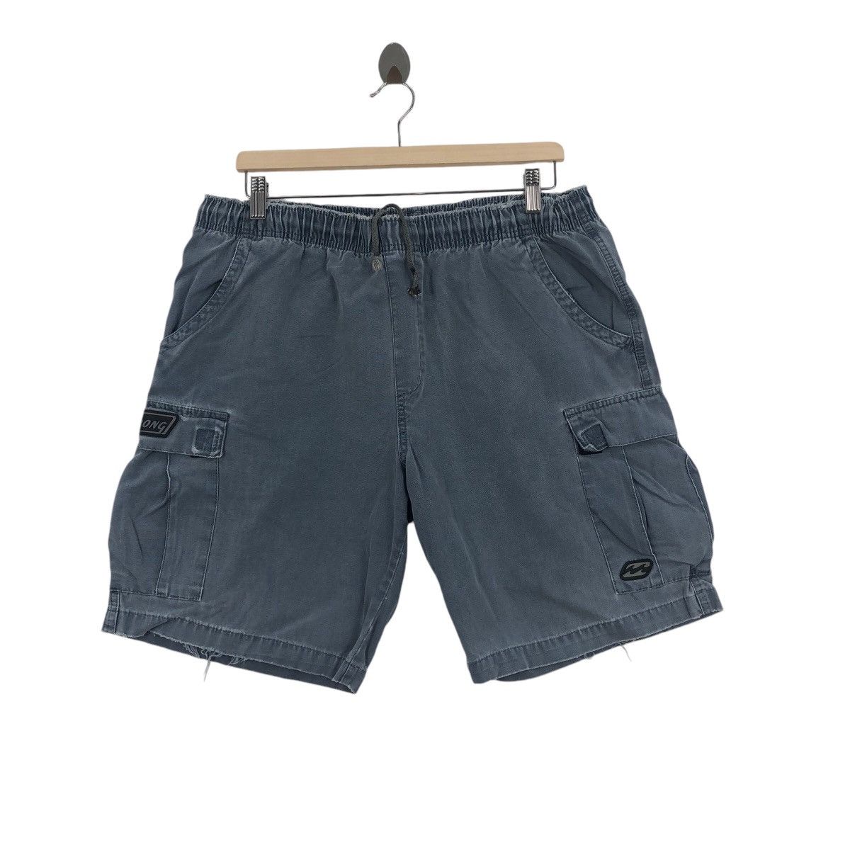 Billabong × Vintage Vintage BILLABONG Cargo Short Pants Surfing Style Size US 33 - 1 Thumbnail