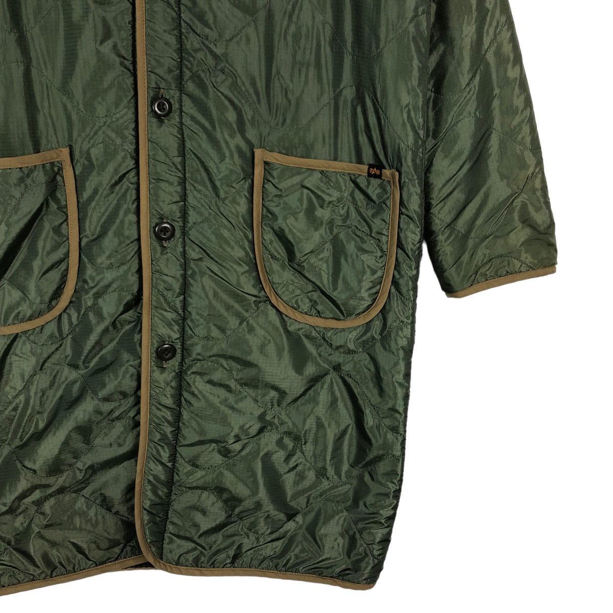 Alpha Industries 🔥Vintage Puffer Down Jacket Military Alpha Industries Size US M / EU 48-50 / 2 - 4 Thumbnail