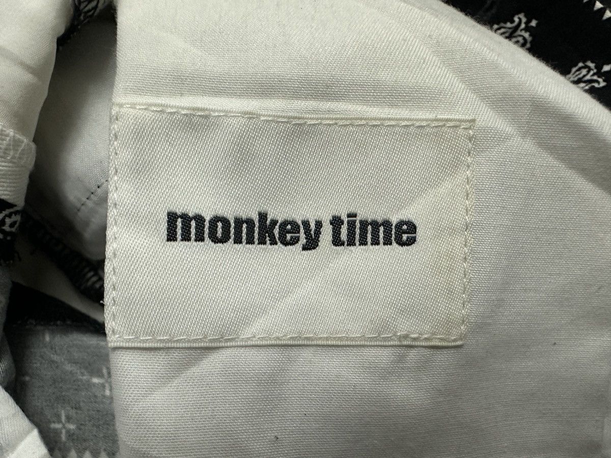 Japanese Brand × monkey time 🔥🔥🔥Monkey Time Paisleys Pants / Trousers Size US 35 - 15 Thumbnail