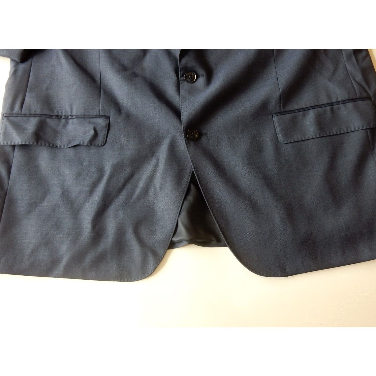 Peter Millar Peter Millar Suit 50R Regular Wool Wool 2 Piece Blue Men’s 44x29 Flynn Size 50R - 3 Thumbnail