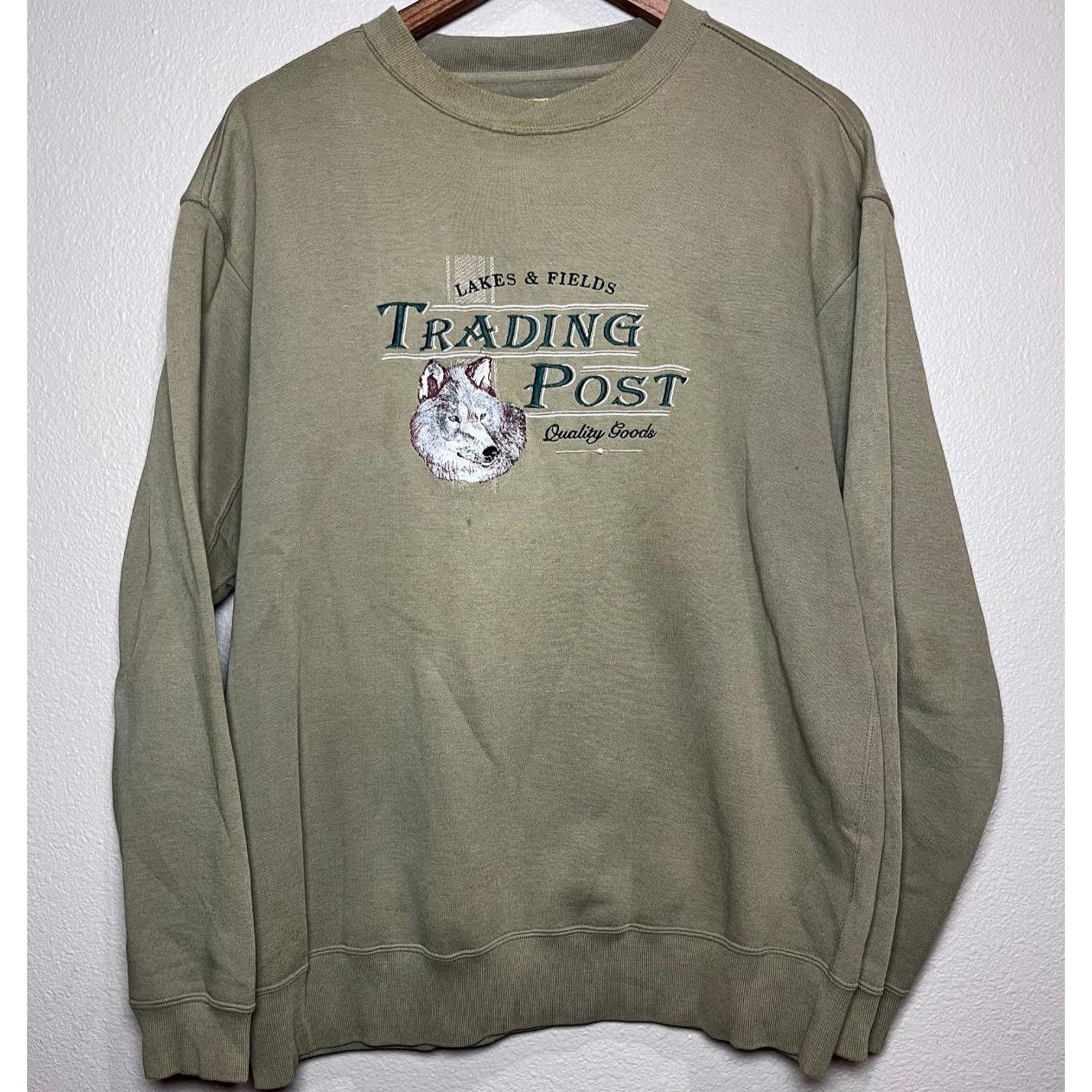 Other 🪵 Lost Terrain "Trading Post" Graphic Sweatshirt – Size M Size M / US 6-8 / IT 42-44 - 1 Thumbnail