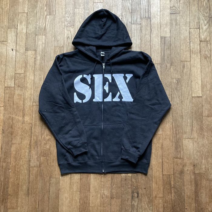 Supreme “sex” Zip Up Hoodie Grailed 7460