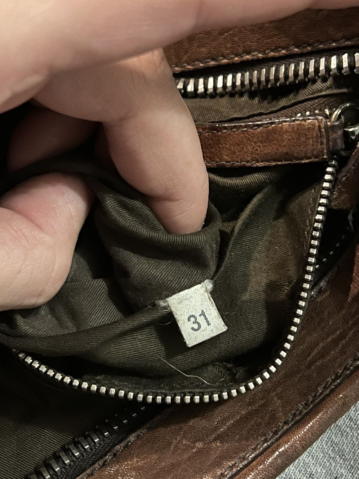 Miu Miu Vintage Miu Miu Crossbody Leather Bag Rare Size ONE SIZE - 11 Thumbnail