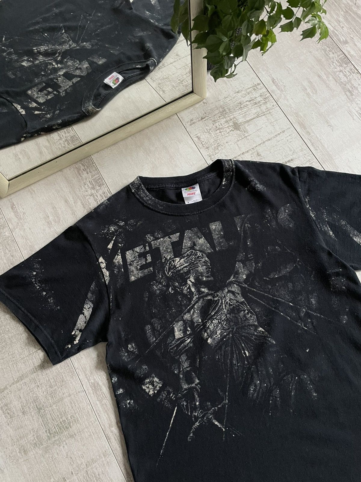 Metallica × Vintage Vintage Metallica Justice Over Printed T-Shirt Official Size US S / EU 44-46 / 1 - 3 Thumbnail