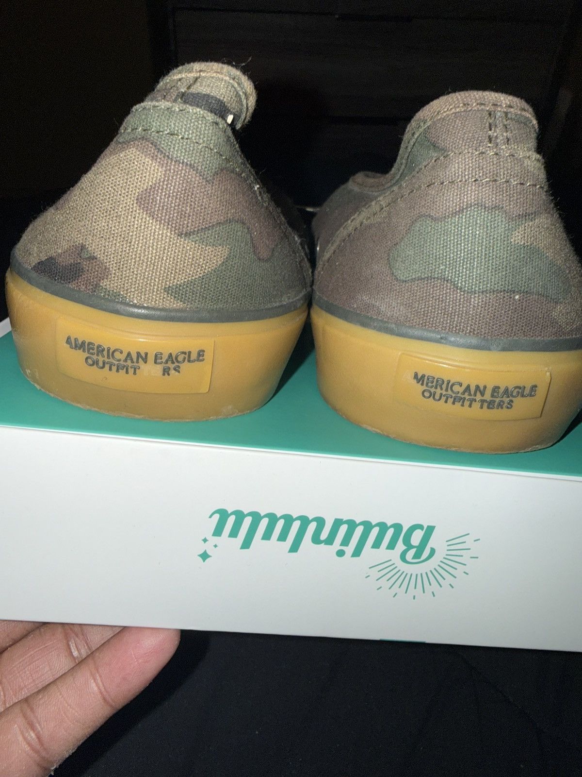 American Eagle Outfitters American Eagle Outfitters Camouflage Low-Top Sneakers 11m Size US 11 / EU 44 - 4 Thumbnail