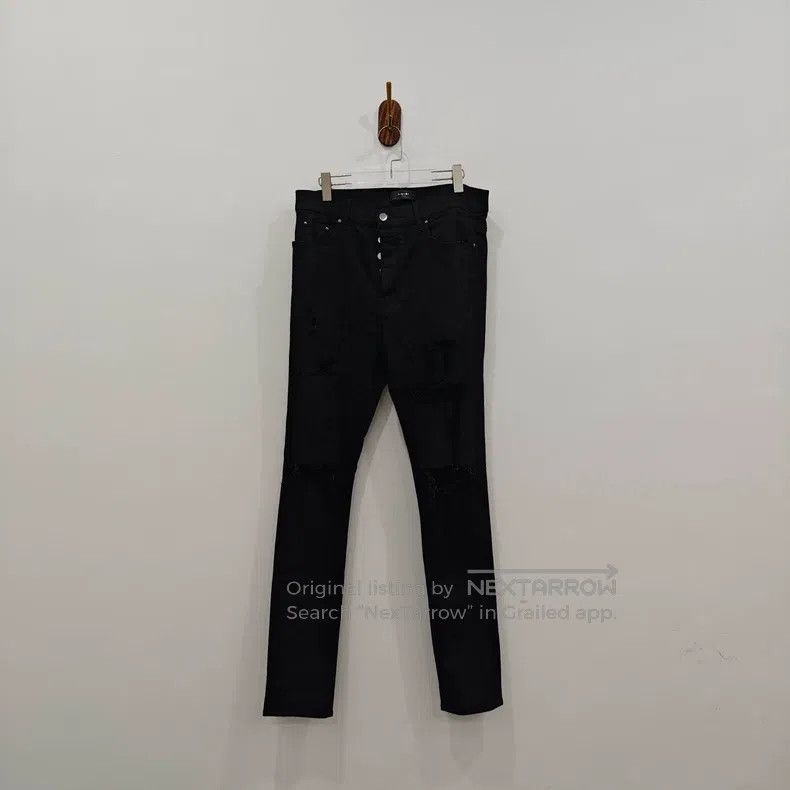 Amiri Amiri Size 34 Black jeans Size US 34 / EU 50 - 1 Thumbnail