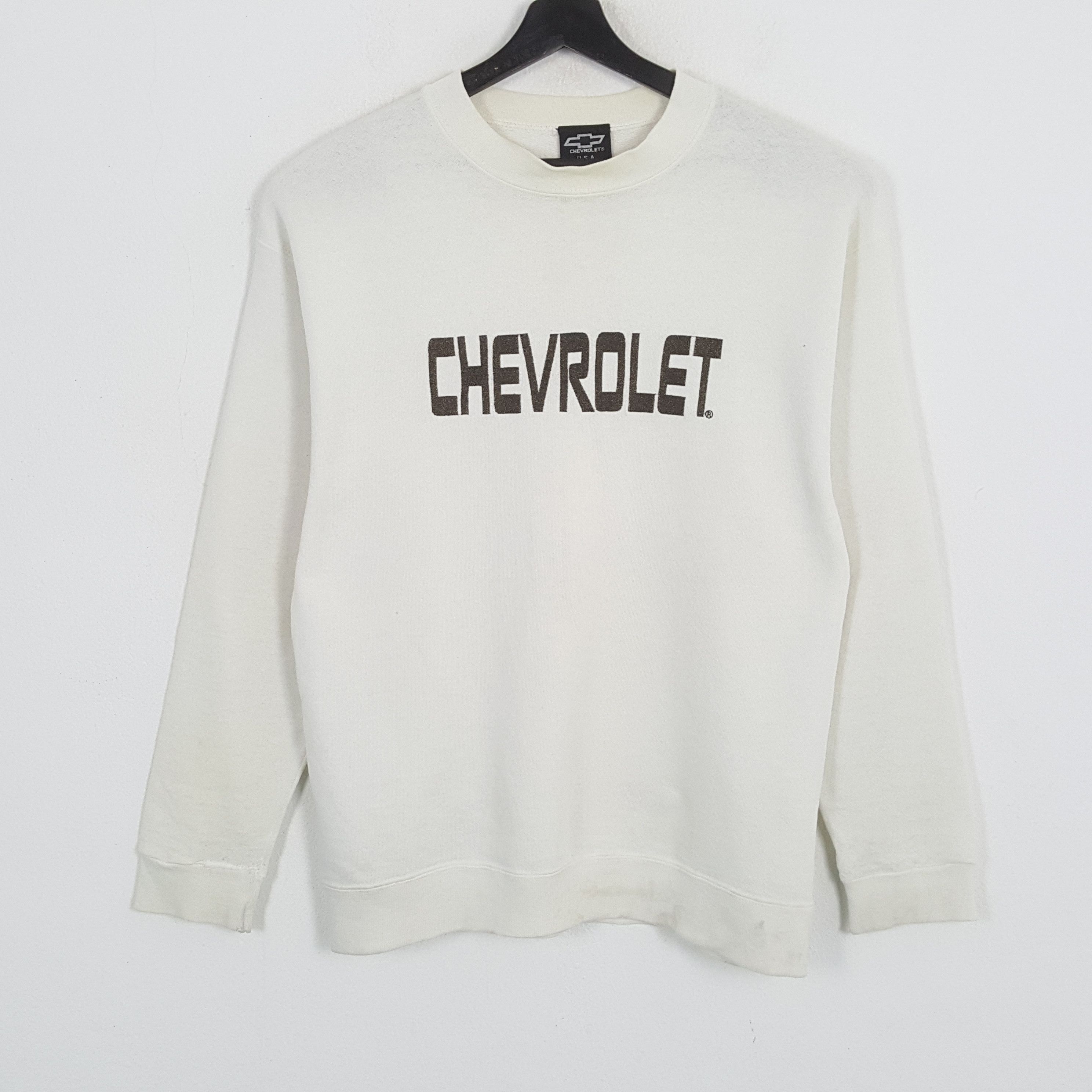 Vintage CHEVROLET Cars Motorsports Brand Sweatshirt Size US M / EU 48-50 / 2 - 1 Thumbnail
