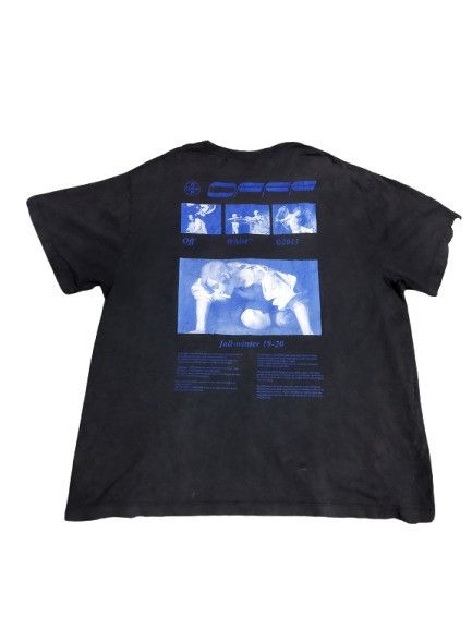 Off-White Distressed Off White Hardcore Caravaggio Tee Size US XXL / EU 58 / 5 - 2 Thumbnail