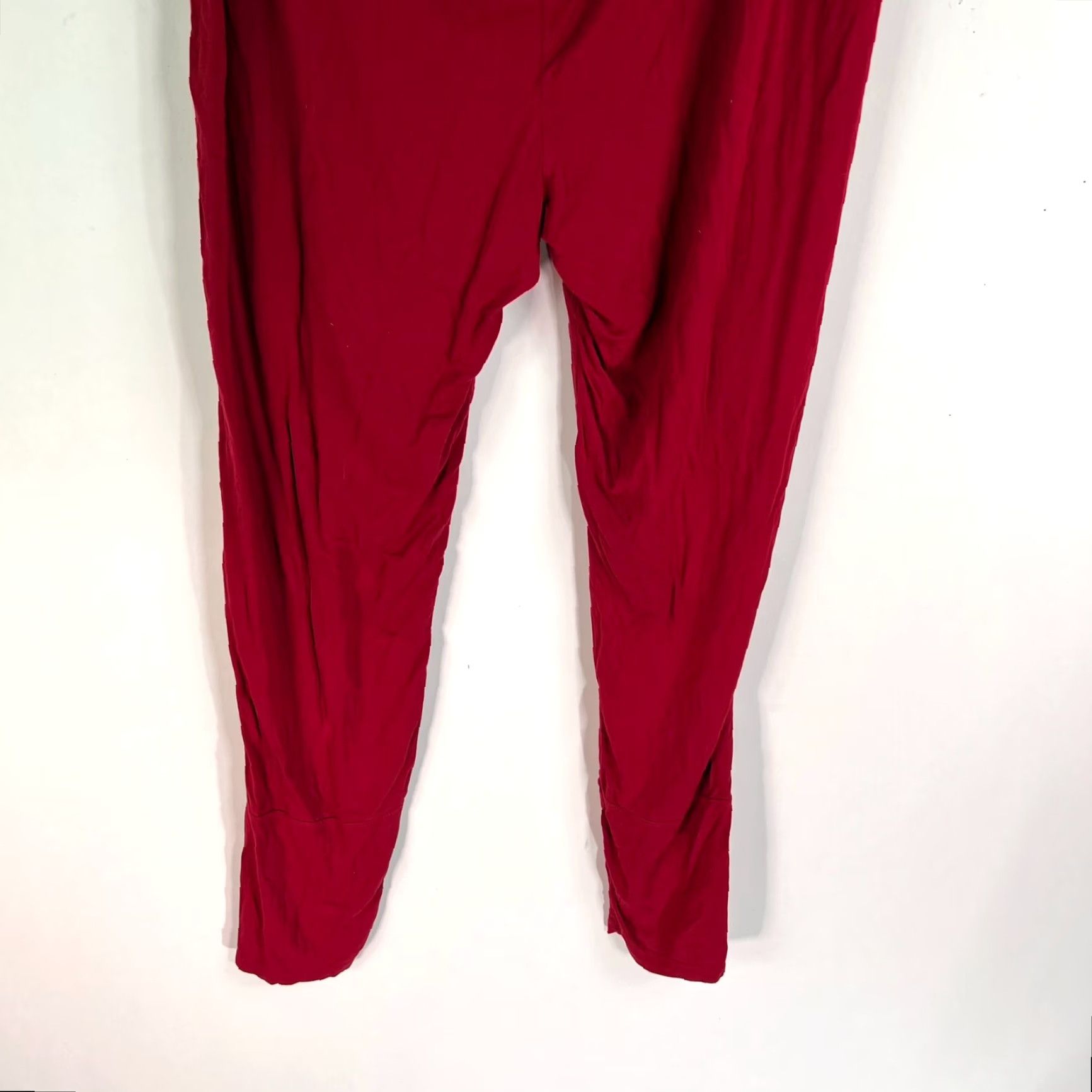 Vintage Adore Me Athletic Pants Women's Size Xl Maroon Stretch Yoga Legging NWT Size 40" / US 18 - 5 Thumbnail