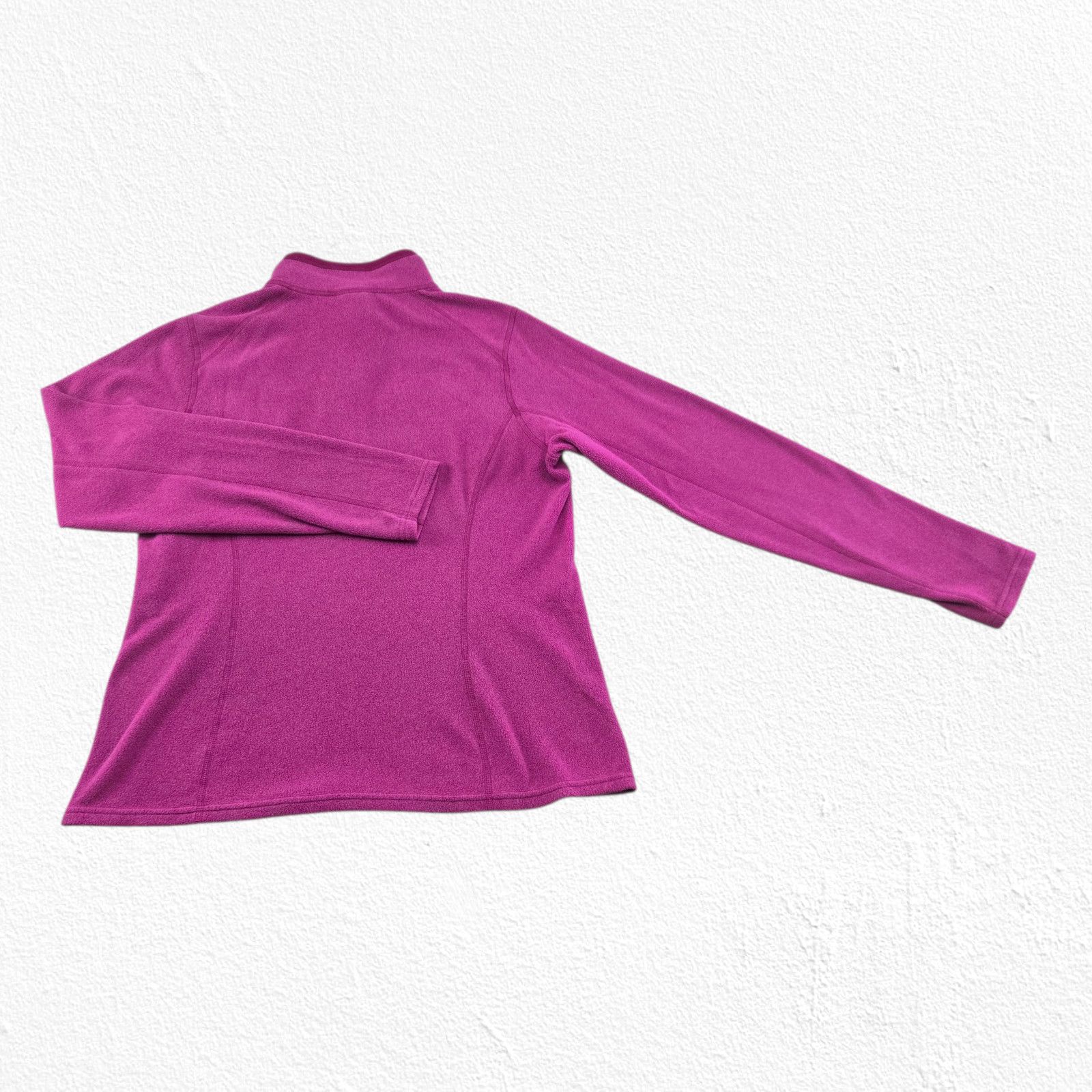 The North Face North Face Pink Quarter Zip Pullover Fleece Size Large Size L / US 10 / IT 46 - 9 Thumbnail