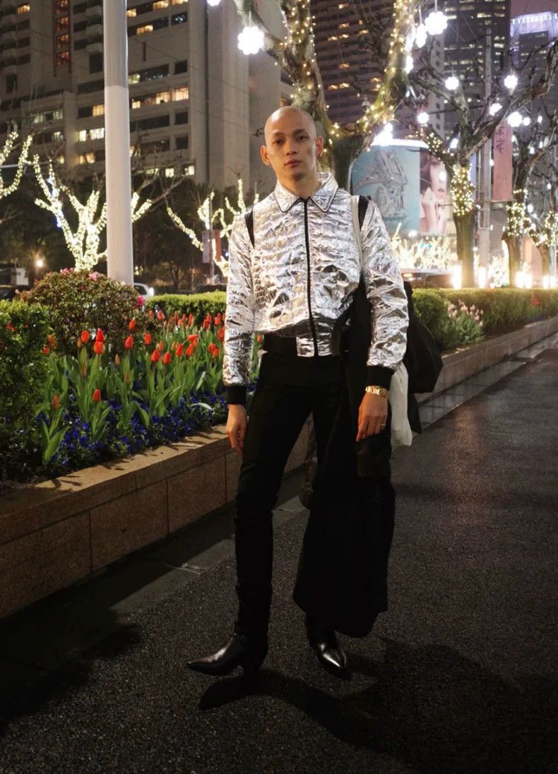 Celine Celine 19ss show style patchwork leather jacket 2501-Nextar Size US L / EU 52-54 / 3 - 8 Thumbnail
