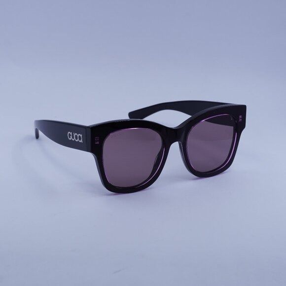 Gucci Gucci GG1789S 003 Sunglasses Black/Fuchsia Square Frame Size ONE SIZE - 1 Thumbnail