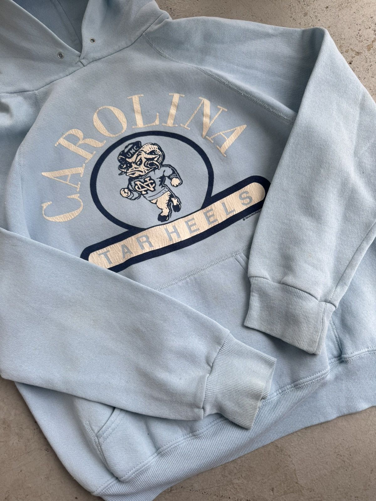 Nike 80s UNC Tar Heels Made in U.S.A Vintage Hoodie Size US S / EU 44-46 / 1 - 7 Thumbnail