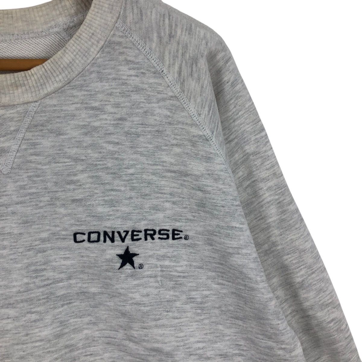 Converse × Vintage Vintage 90s CONVERSE Sweatshirt Crewneck Streetwear Size US L / EU 52-54 / 3 - 3 Thumbnail