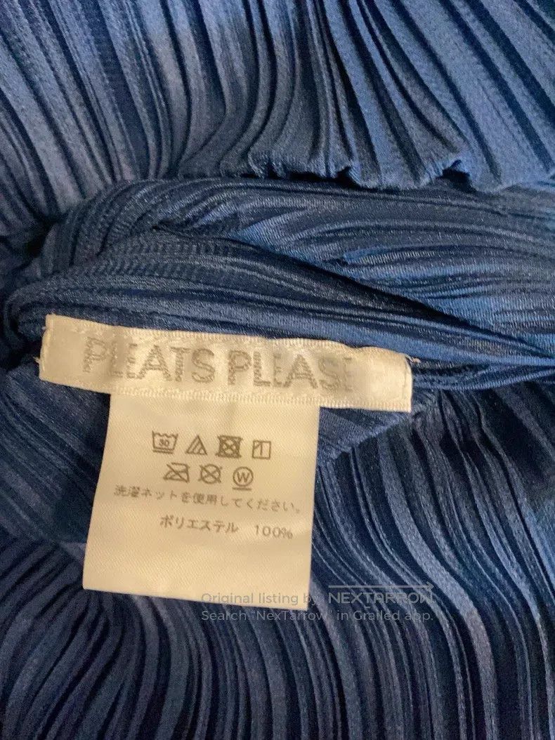 Issey Miyake Issey Miyake Blue Dress Size M / US 6-8 / IT 42-44 - 4 Thumbnail