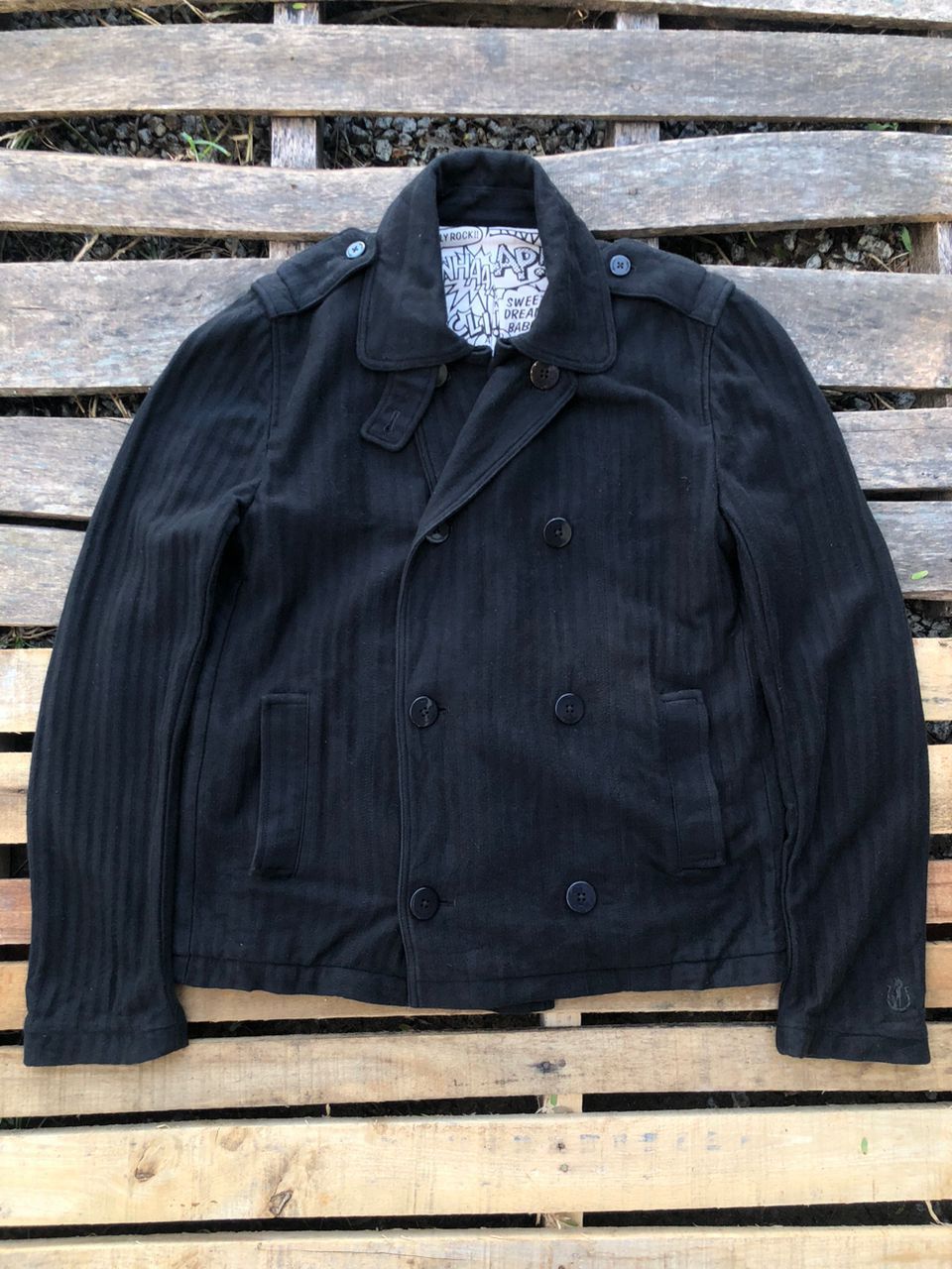 Hysteric Glamour Hysteric Glamour Double-Breasted Peacoat Jacket Size US M / EU 48-50 / 2 - 2 Thumbnail